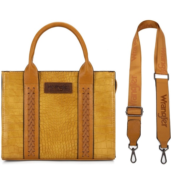 Mustard yellow Wrangler purse - Picture 3 of 4